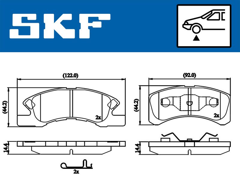 BRAKE - BRAKE PAD PV|25-04
