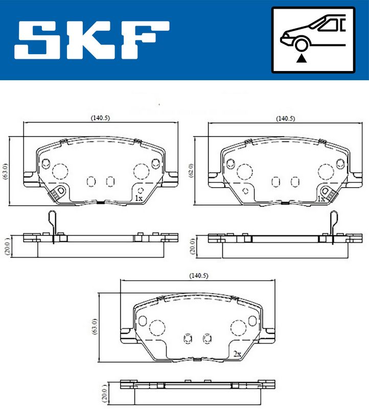 BRAKE - BRAKE PAD PV|25-04