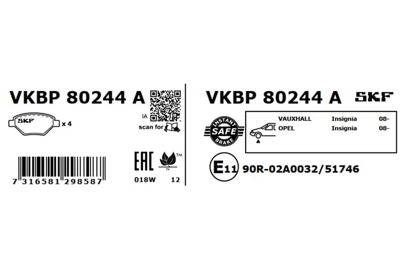 BRAKE - BRAKE PAD PV|25-04