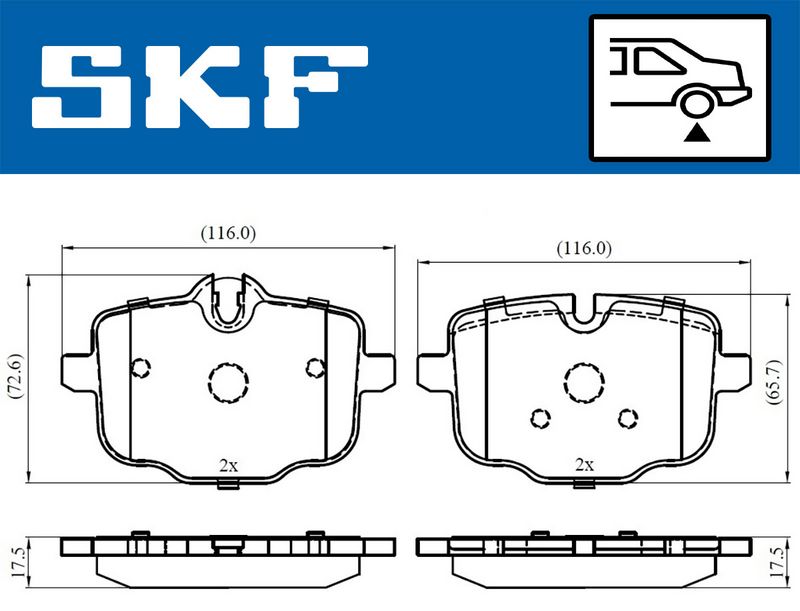 BRAKE - BRAKE PAD PV|25-04