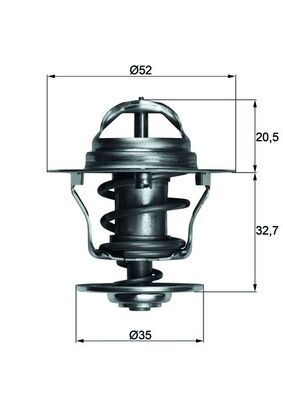 THERMOSTAT FUER DAIHATSU|1 munkanapos beszerzés 2025.4