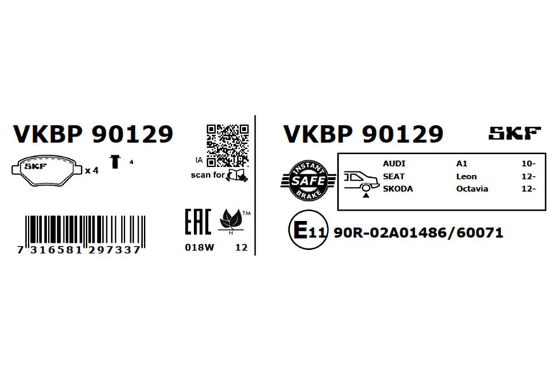 BRAKE PADS KIT|25-04