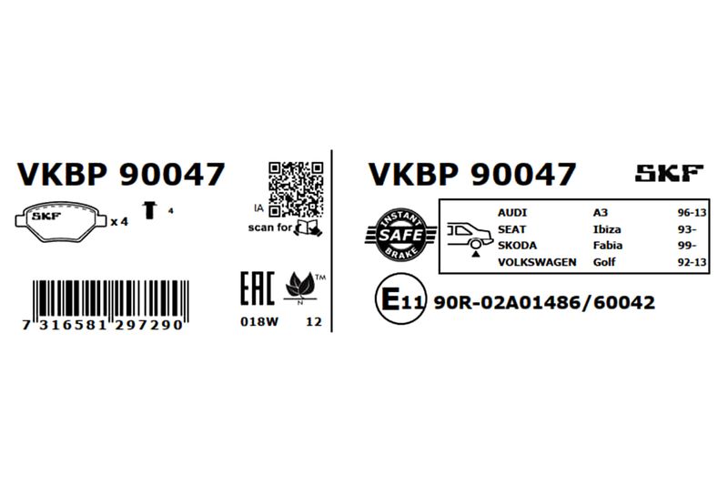 BRAKE - BRAKE PAD PV|25-04