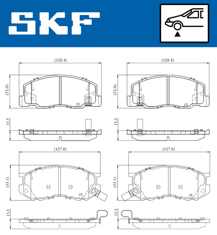 BRAKE - BRAKE PAD PV|25-04