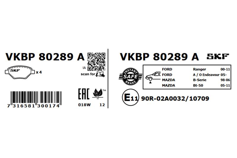 BRAKE - BRAKE PAD PV|25-08
