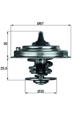 THERMOSTAT FUER|1 munkanapos beszerzés 2025.4