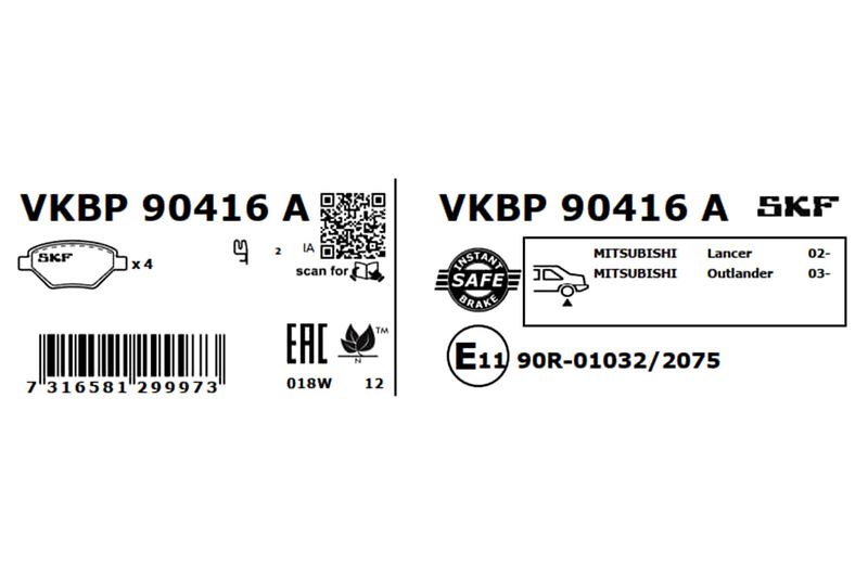 BRAKE - BRAKE PAD PV|25-04