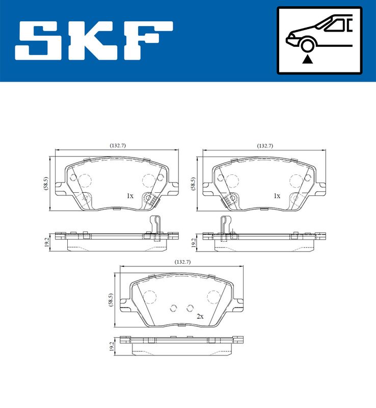 BRAKE - BRAKE PAD PV|25-04