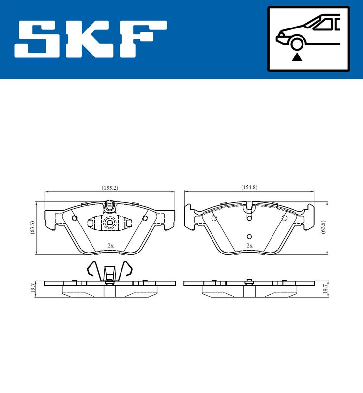BRAKE - BRAKE PAD PV|25-09