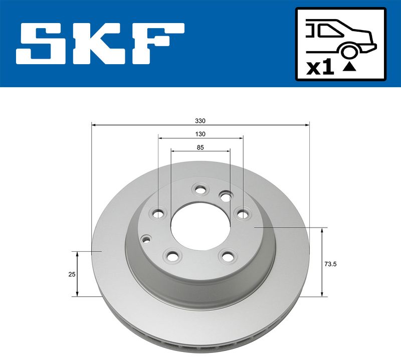 BRAKE - BRAKE DISK PV|25-04