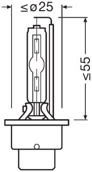 OSRAM D2S XENARC COOL BLUE|1 munkanapos beszerzés 2025.4