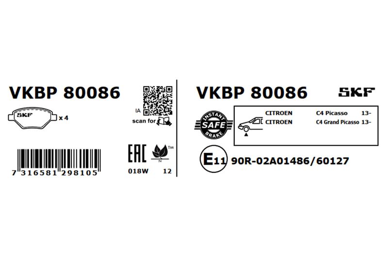 BRAKE - BRAKE PAD PV|25-04
