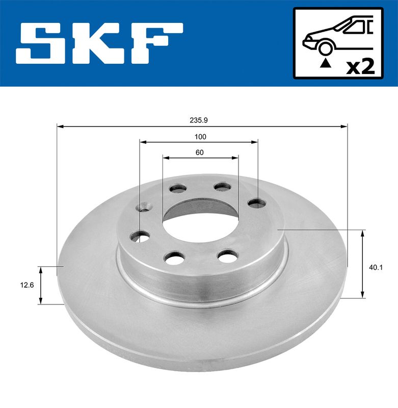 BRAKE - BRAKE DISK PV|25-08