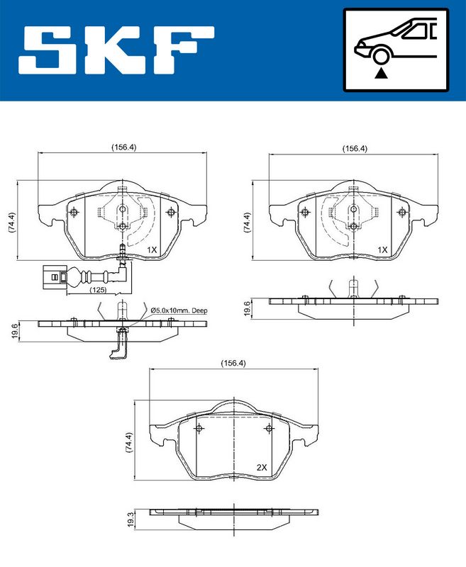 BRAKE - BRAKE PAD PV|25-04
