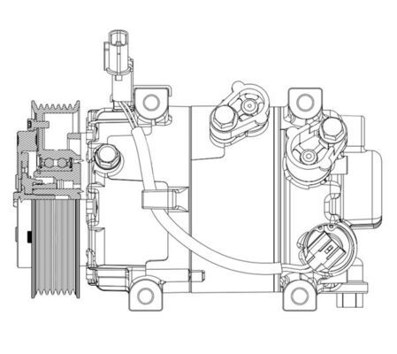 AC-KOMPRESSOR SD7V16C|1 munkanapos beszerzés 2025.6