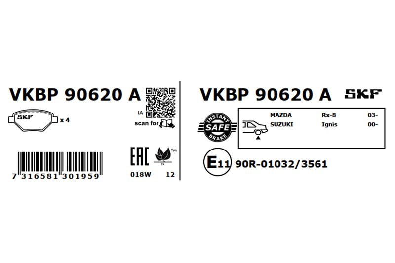 BRAKE - BRAKE PAD PV|25-04