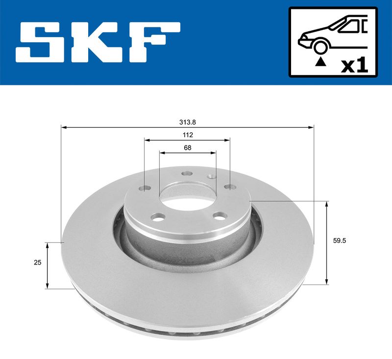BRAKE - BRAKE DISK PV|25-04