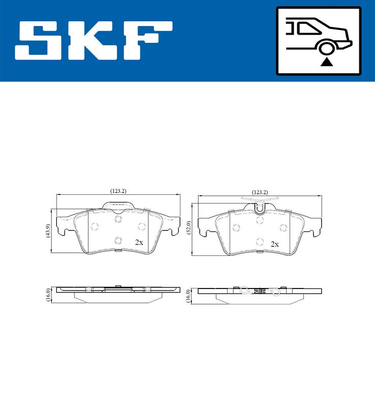 BRAKE - BRAKE PAD PV|25-09
