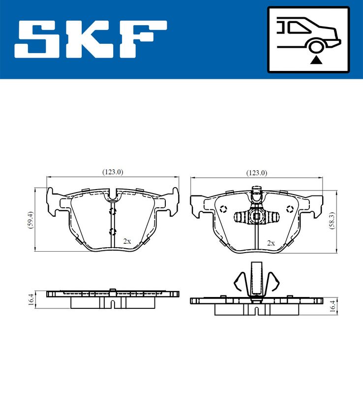 BRAKE - BRAKE PAD PV|25-04