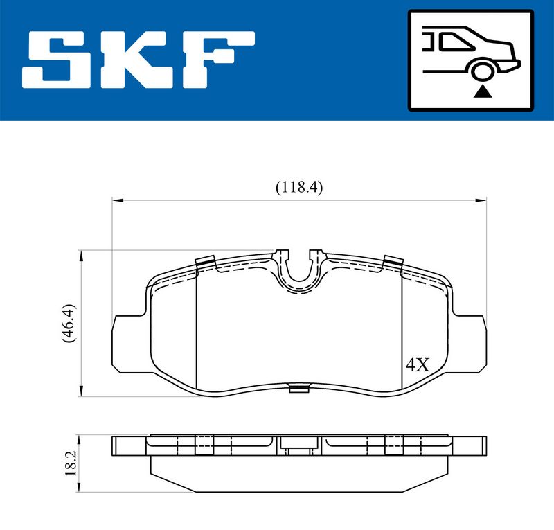 BRAKE - BRAKE PAD PV|25-04
