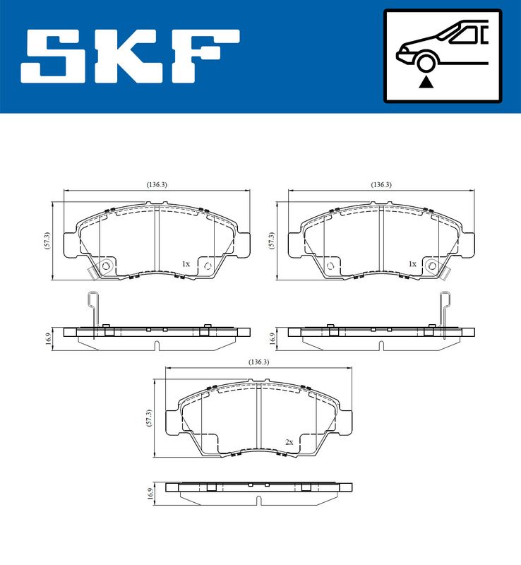 BRAKE - BRAKE PAD PV|25-04
