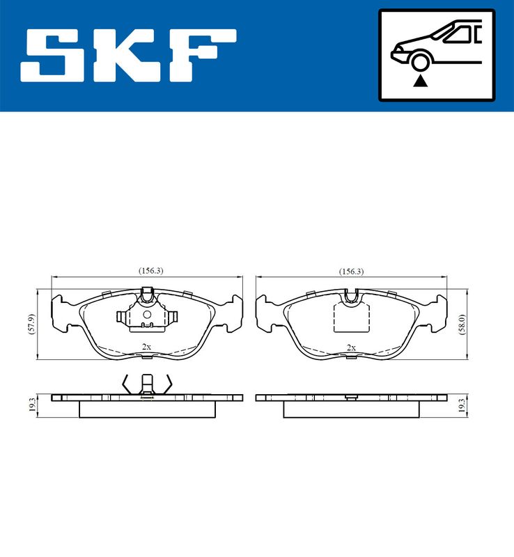 BRAKE - BRAKE PAD PV|25-04