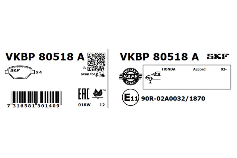 BRAKE - BRAKE PAD PV|25-04