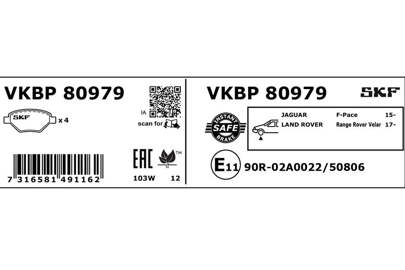 BRAKE - BRAKE PAD PV|25-04