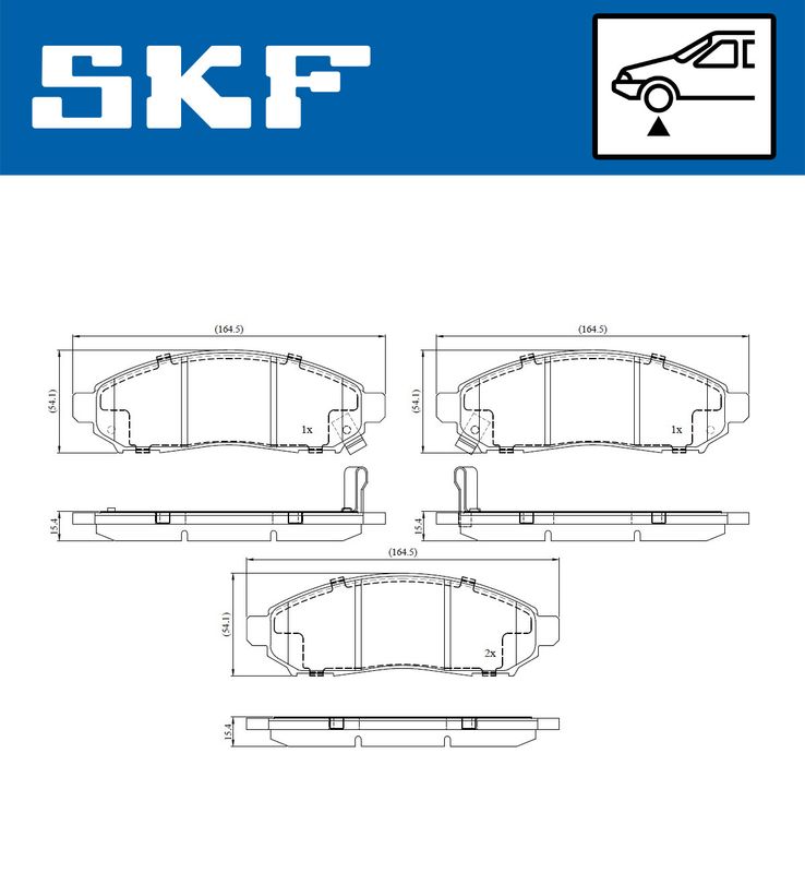BRAKE - BRAKE PAD PV|25-04