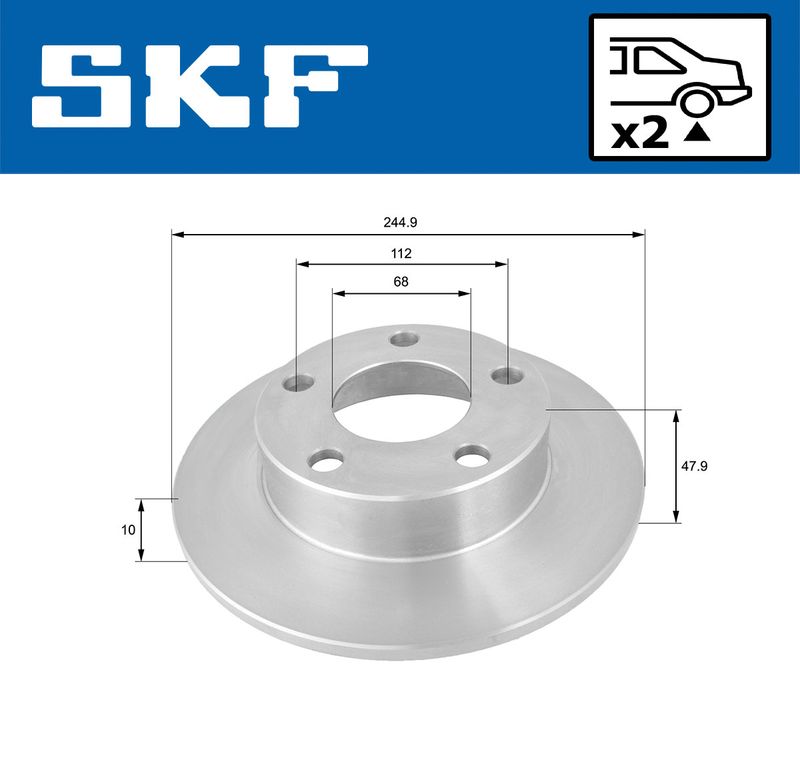 BRAKE - BRAKE DISK PV|25-04