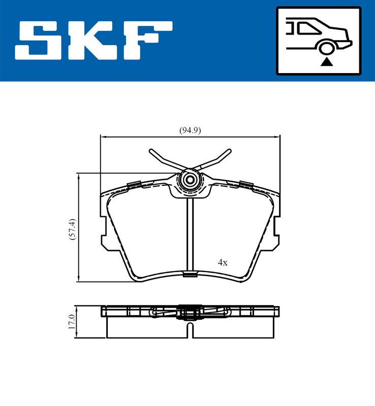 BRAKE - BRAKE PAD PV|25-09