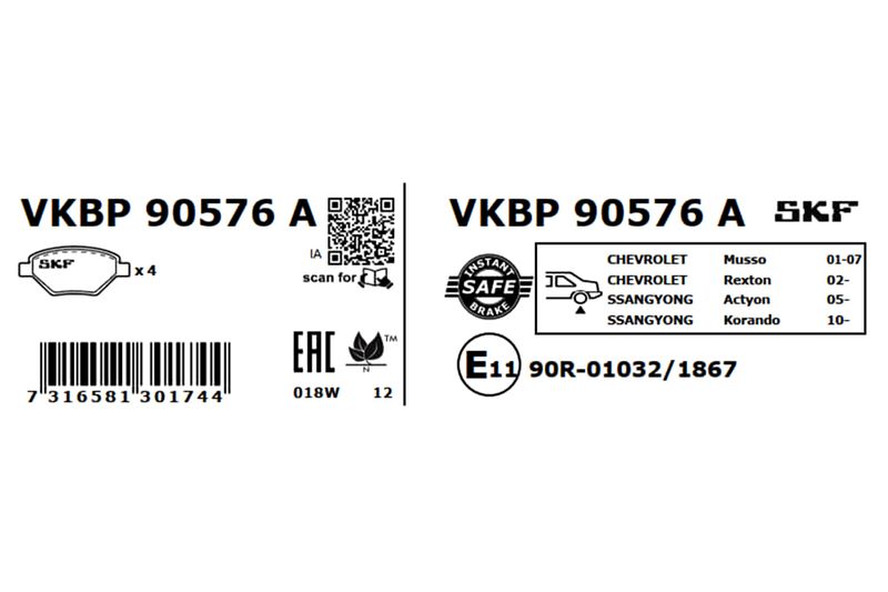 BRAKE - BRAKE PAD PV|25-04
