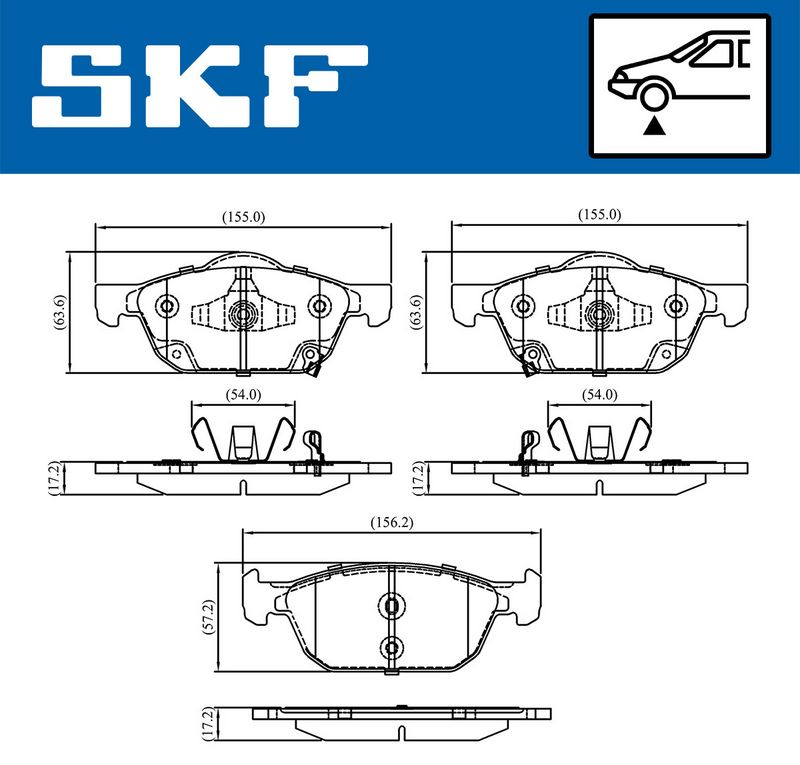 BRAKE - BRAKE PAD PV|25-04