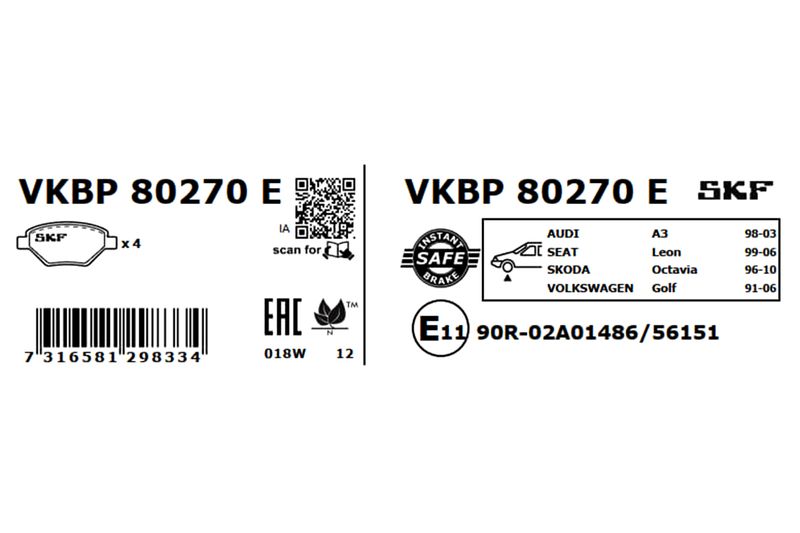 BRAKE - BRAKE PAD PV|25-04