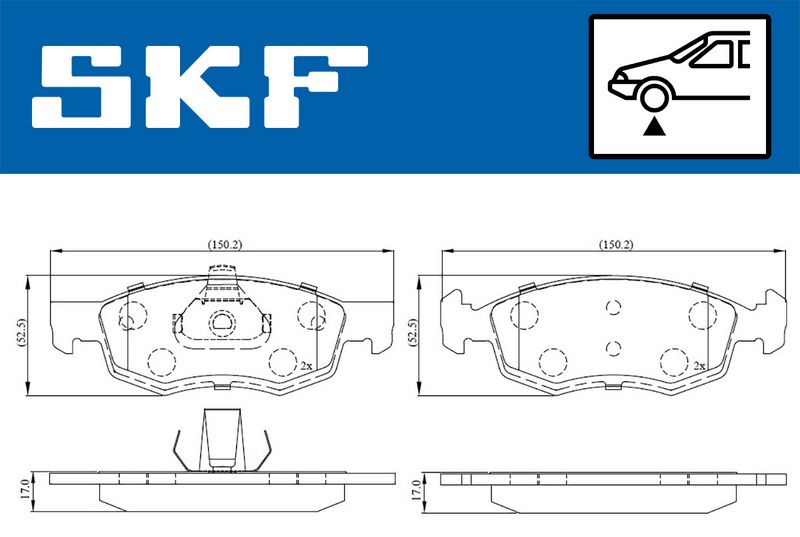 BRAKE - BRAKE PAD PV|25-08