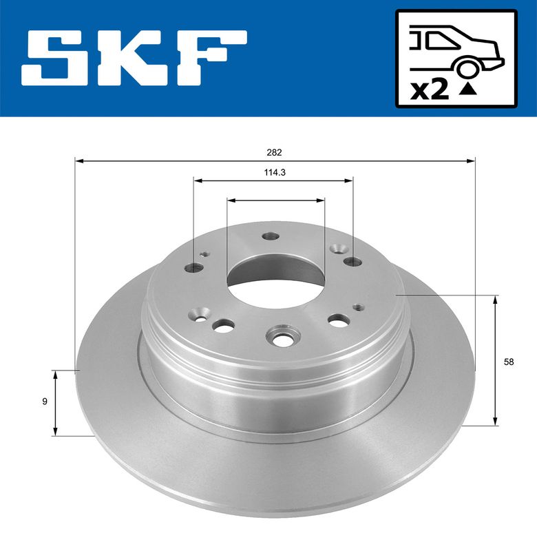 VKBA WHEEL BEARING KIT PV|25-08