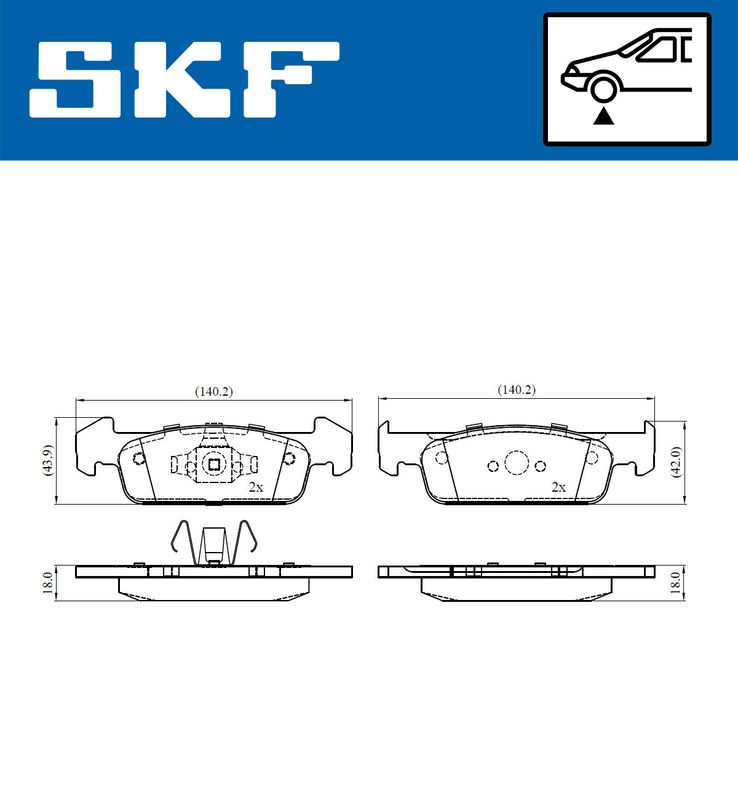 BRAKE - BRAKE PAD PV|25-08