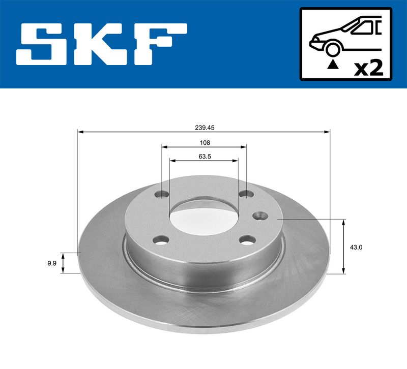 VKBA WHEEL BEARING KIT PV|25-09