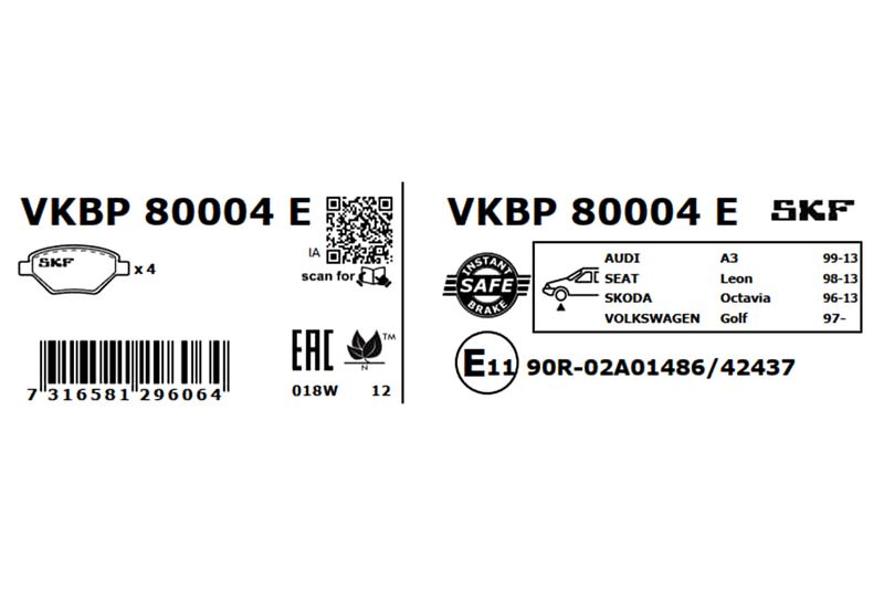 BRAKE - BRAKE PAD PV|25-04
