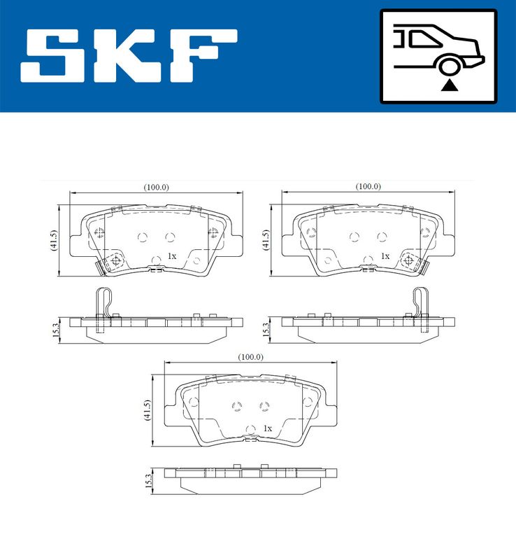 BRAKE - BRAKE PAD PV|25-04