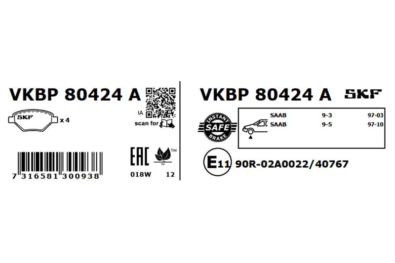 BRAKE - BRAKE PAD PV|25-04