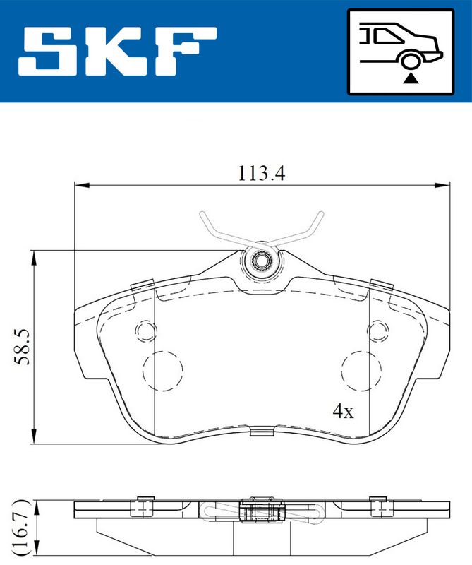 BRAKE - BRAKE PAD PV|25-04