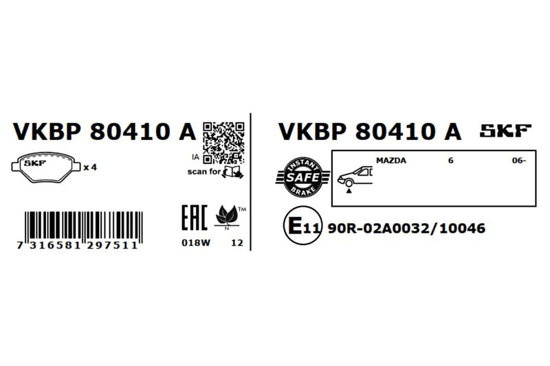 BRAKE - BRAKE PAD PV|25-08