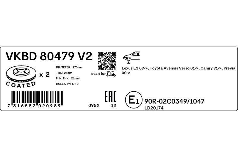 BRAKE - BRAKE DISK PV|25-04