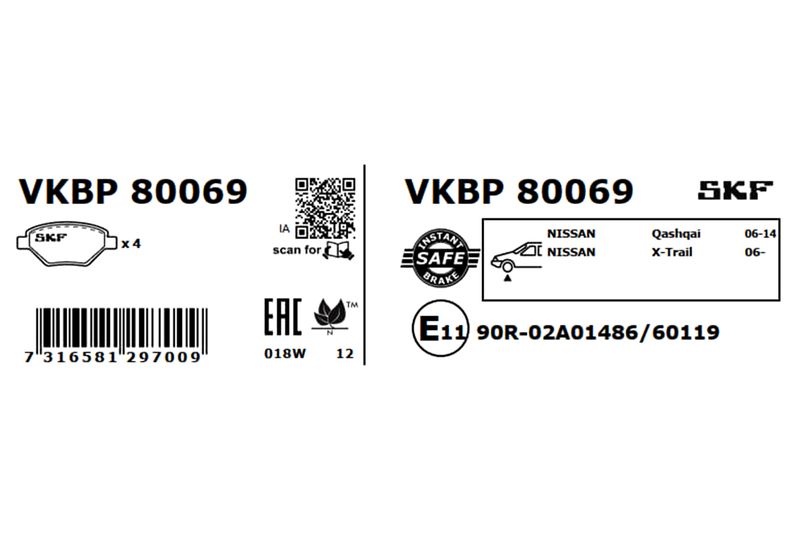 BRAKE - BRAKE PAD PV|25-04