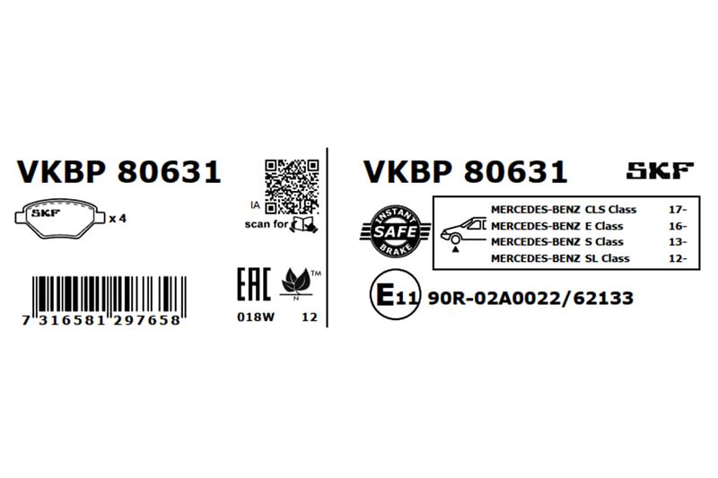 BRAKE - BRAKE PAD PV|25-04