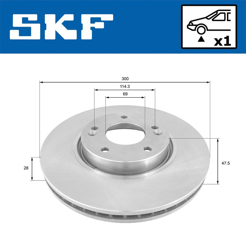 BRAKE - BRAKE DISK PV|25-04