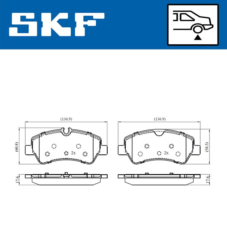 BRAKE - BRAKE PAD PV|25-04