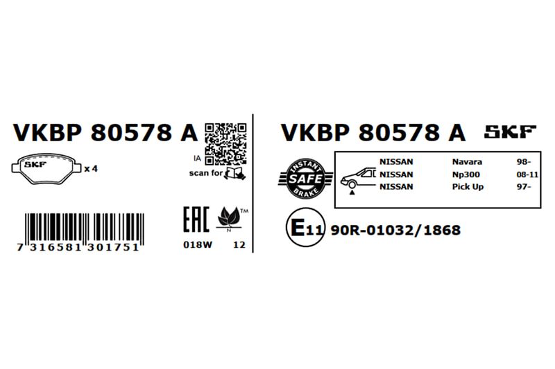BRAKE - BRAKE PAD PV|25-04