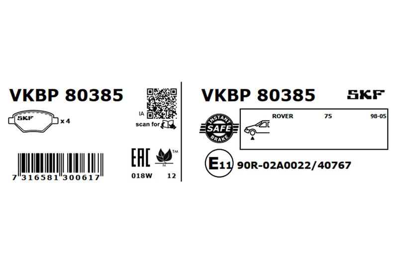 BRAKE - BRAKE PAD PV|25-04